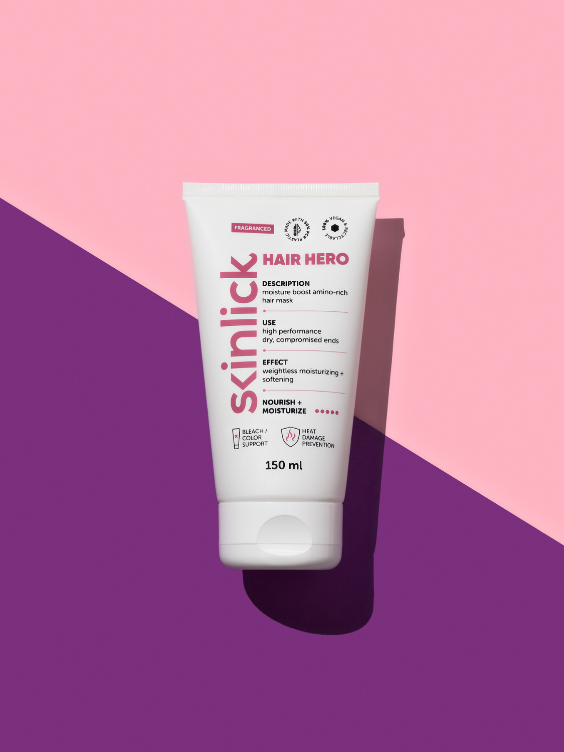 Skinlick Hair Hero reparativna maska za kosu u tubi