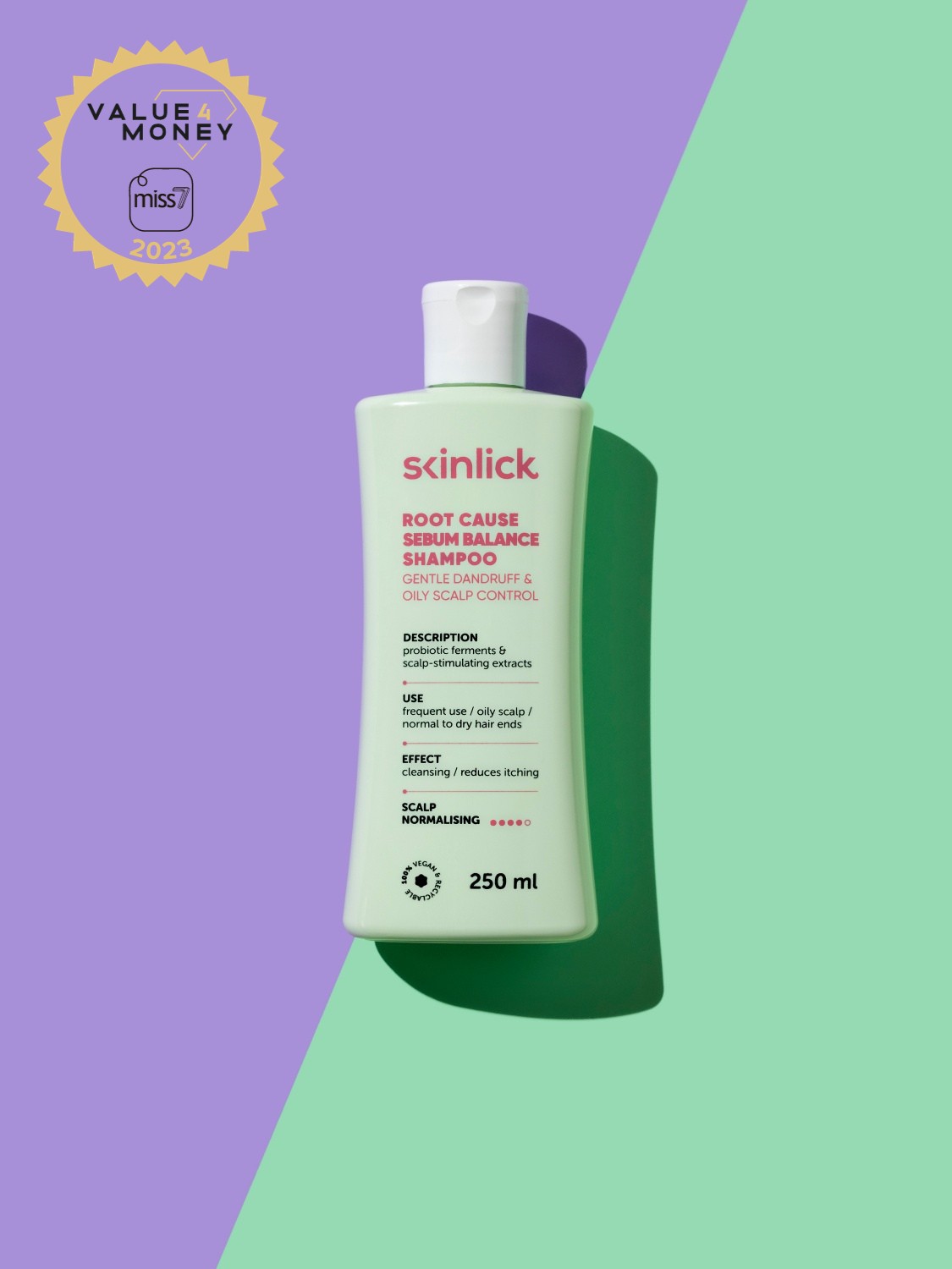  Skinlick Root Cause Sebum Balance Shampoo